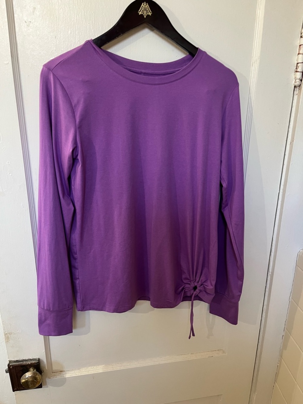 Runway Girls XL Purple Long Sleeve Workout Top | Excellent Condition